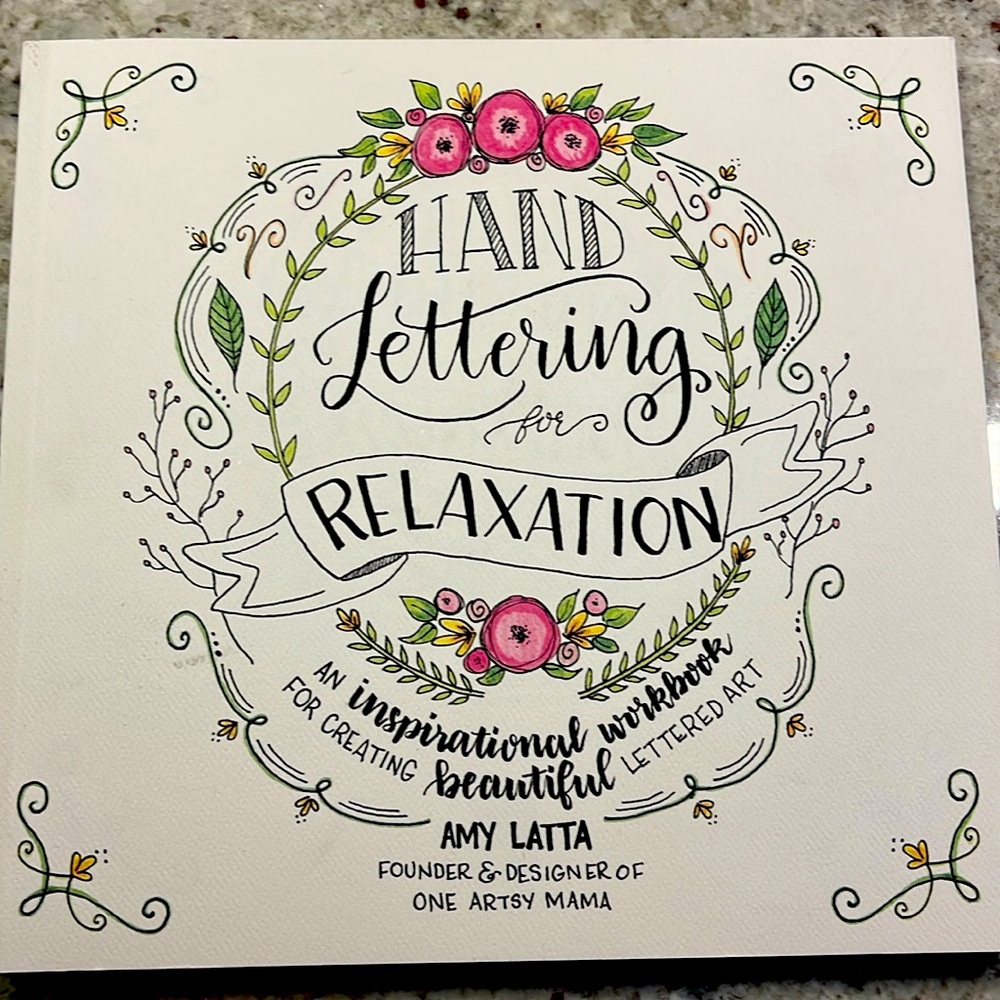 Brand new, never been used. A relaxing way to cultivate lettering and designs.